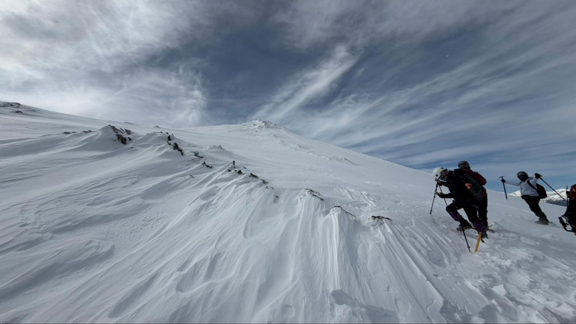 Casi cumbre volcan Hornopiren