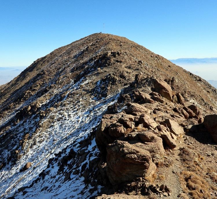 Cerro La Cruz por Quebrada de Macul