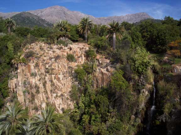 Cascada del Parque Nacional La Campana