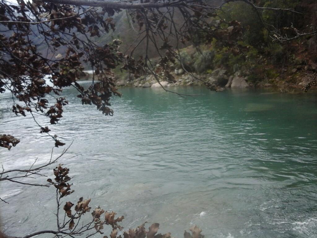 Embalse El Melado, ribera oeste