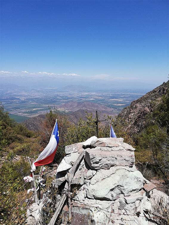 A virgen de Huilmay por Sendero la Culebra