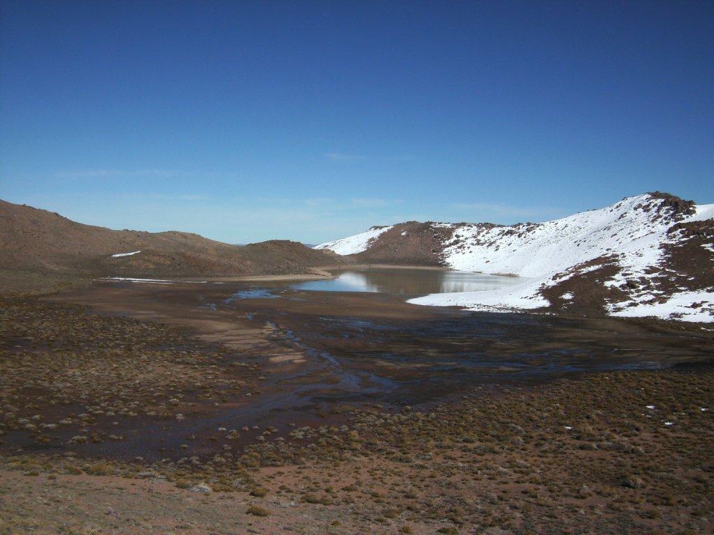 Laguna Copín por Quebrada el Zaino