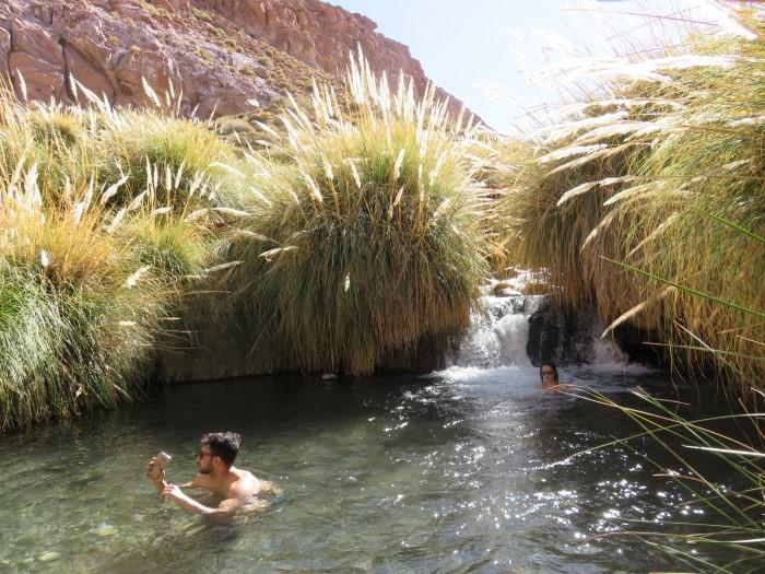 Cañadón del río Puritama