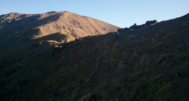 Cerro Provincia por Salto del Apoquindo