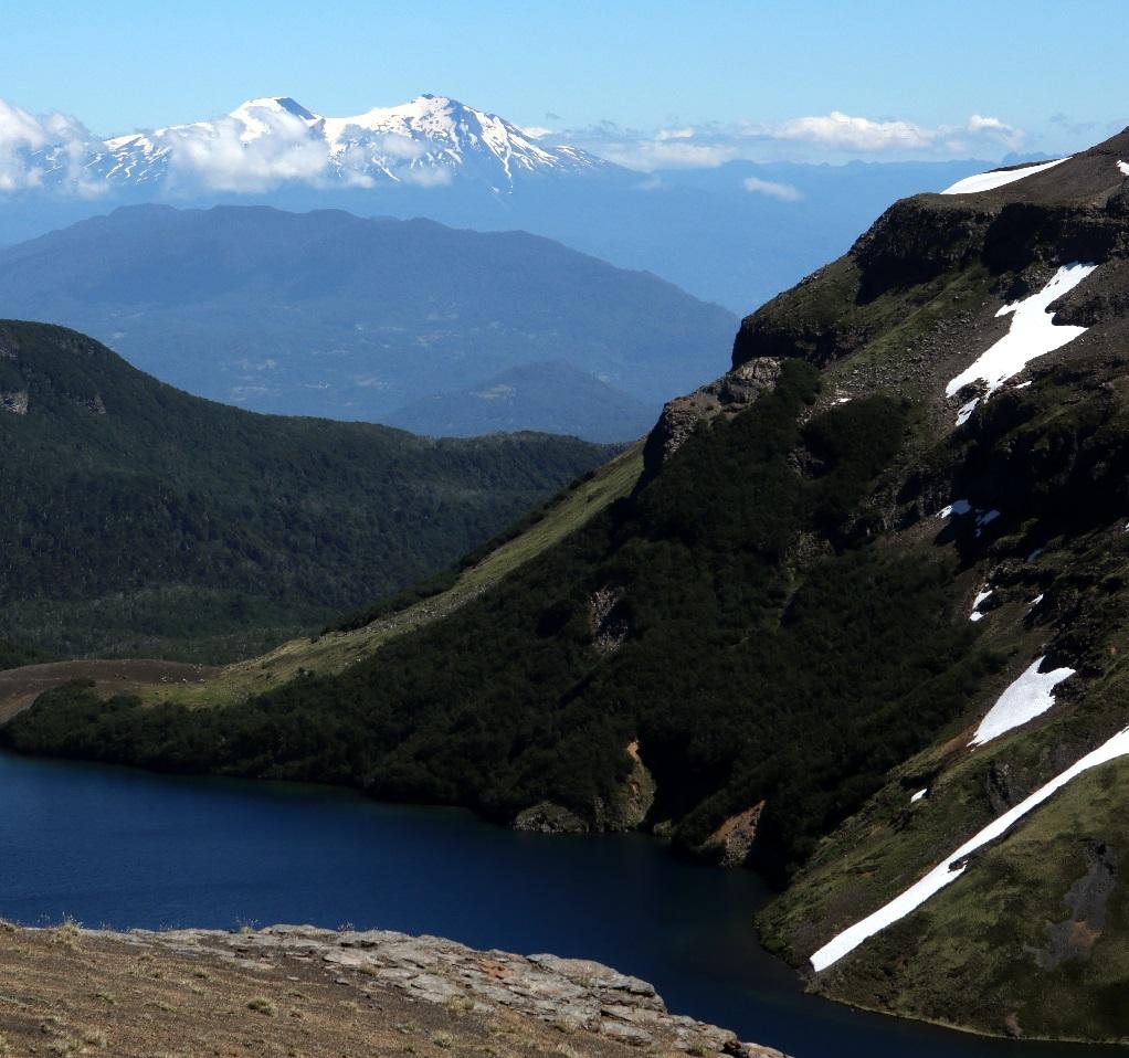 Laguna Azul vía Coñaripe