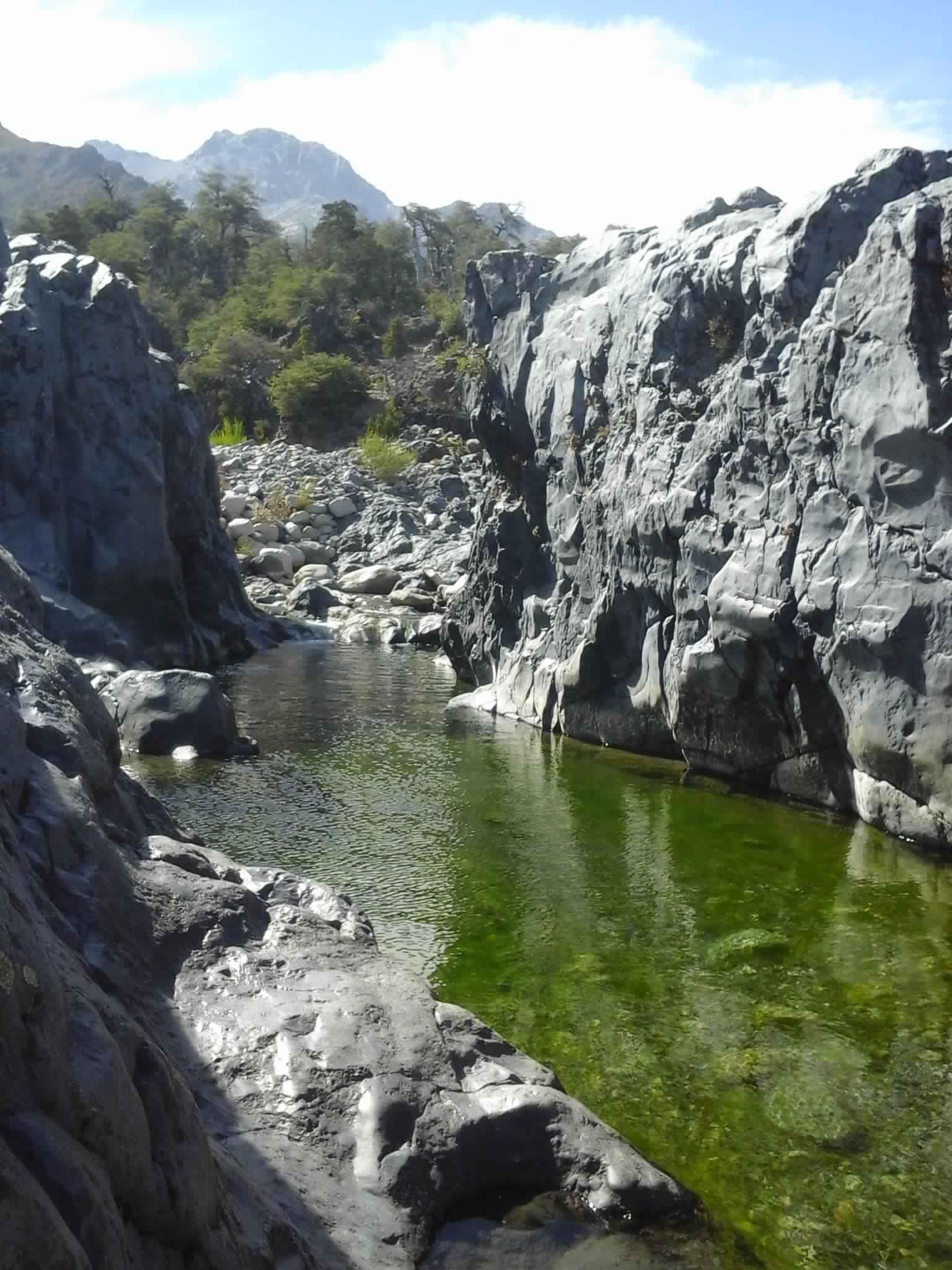 Sendero Malacara, Parque Radal Siete Tazas