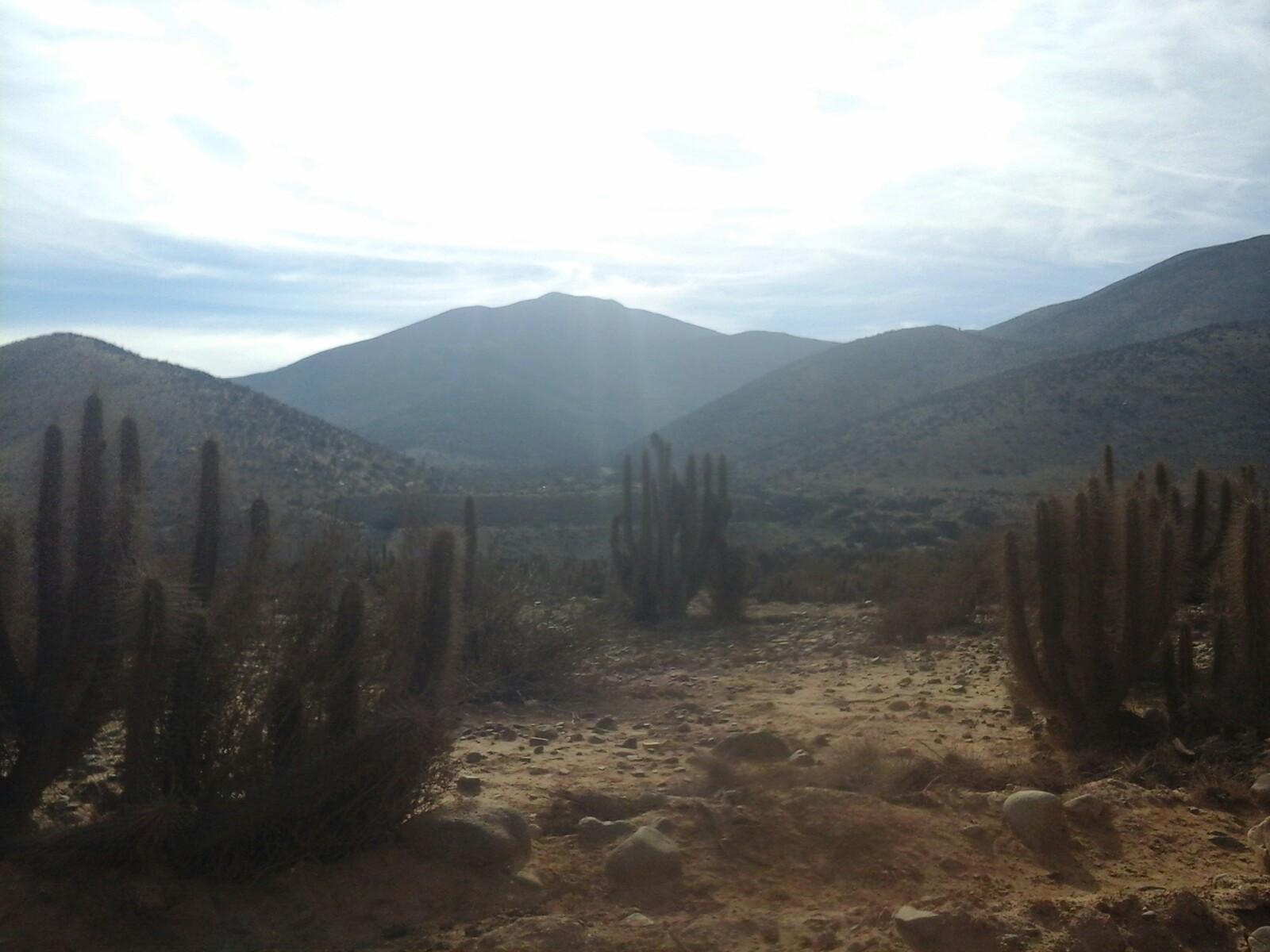Cerro Blanco o Agua Grande por ladera Sur