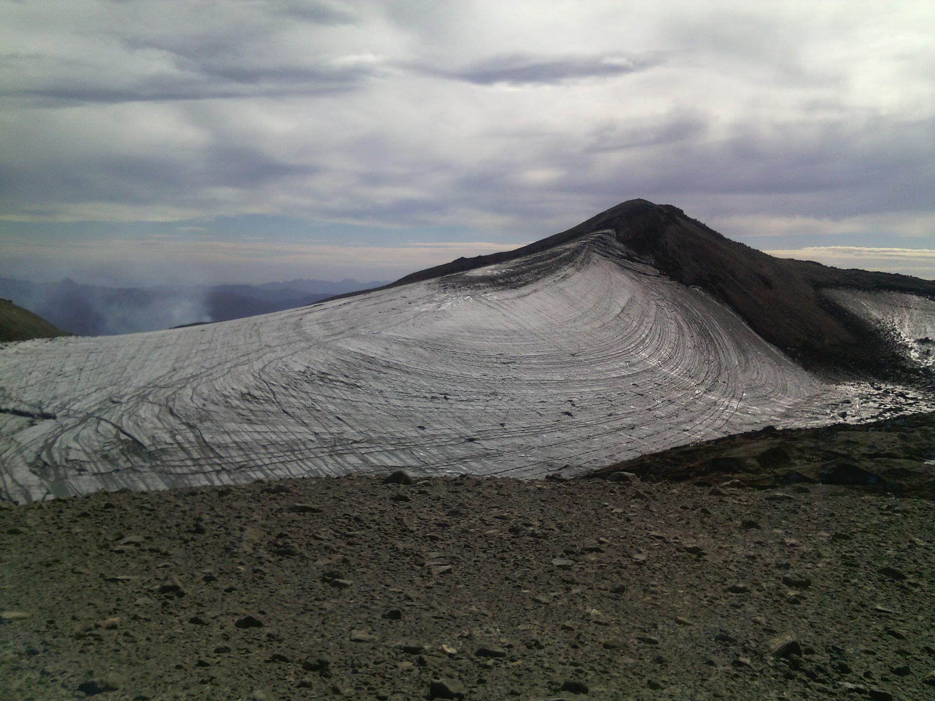 Volcan Copahue, cara sur