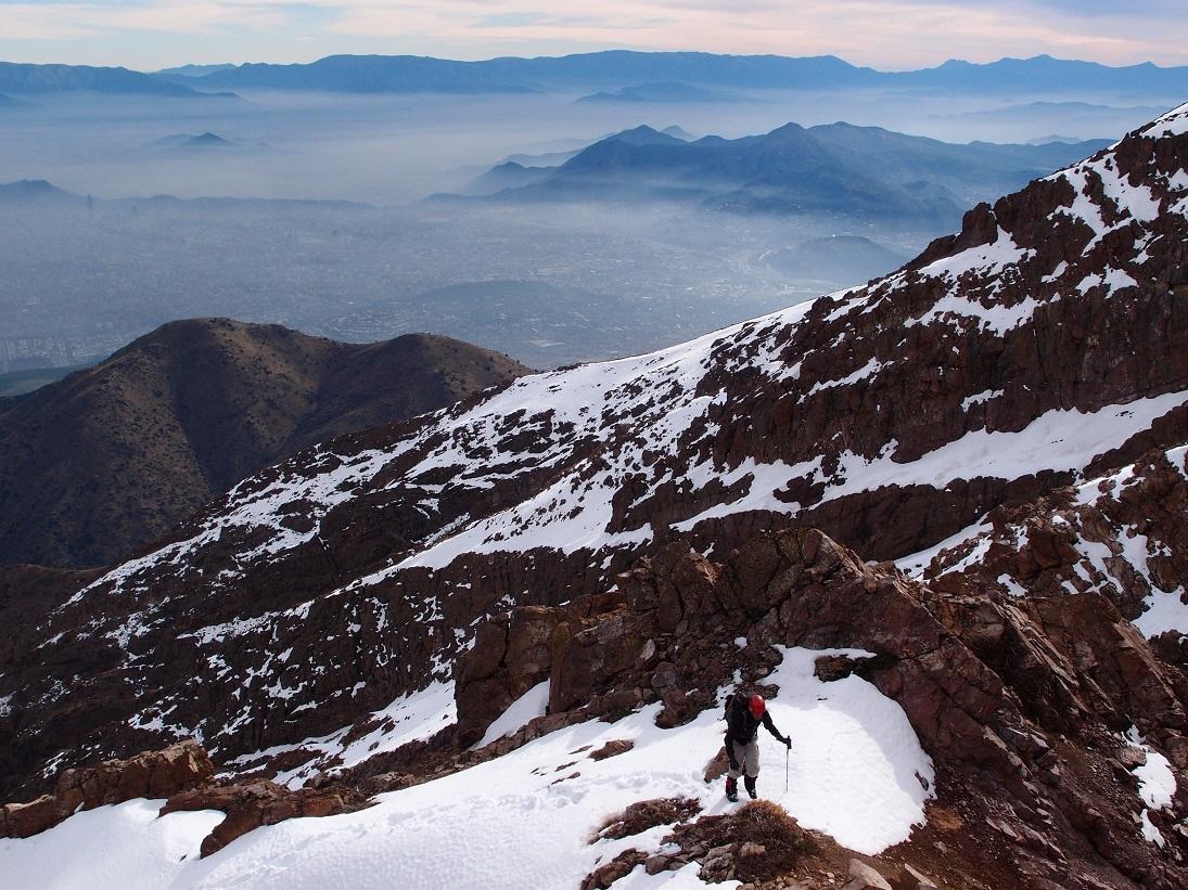 Cerro Provincia por cara Sudoeste