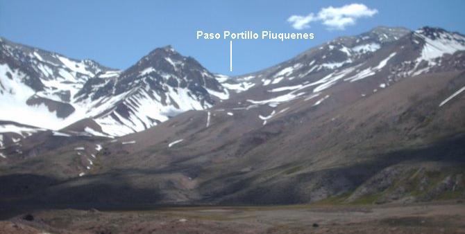 Paso Portillo de Piuquenes